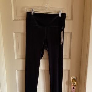 Ultra High Rise Elation Tight Black velvet